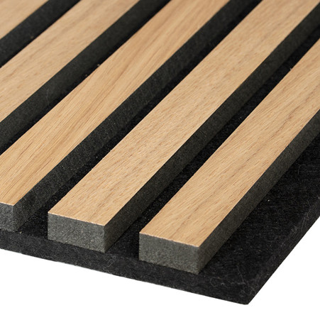 Acoustic Slatted Wall Panel