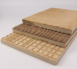 Milled 3D Wall Panels