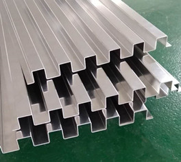 Stainless Steel Fluted Panel