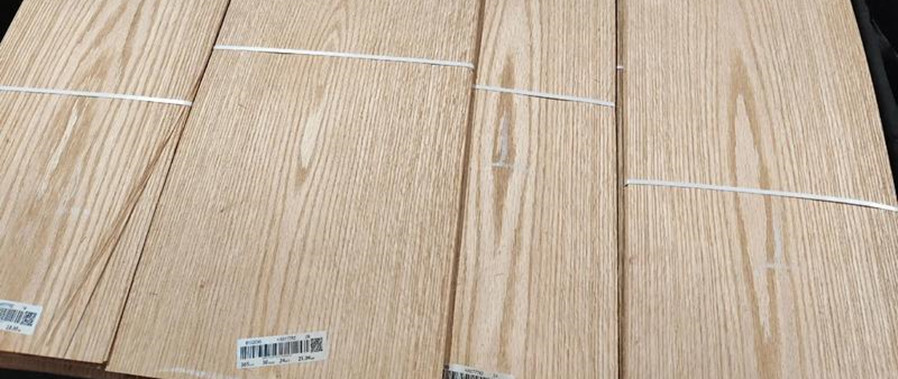 American red oak veneer