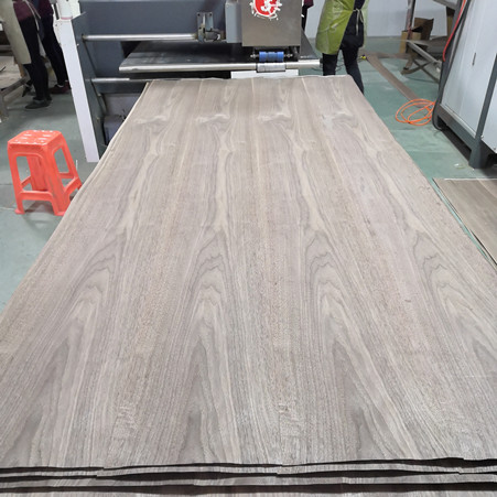 spliced walnut wood veneer sheet