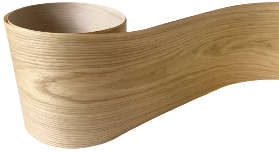 0.25mm thin fleece or paper backed white oak veneer