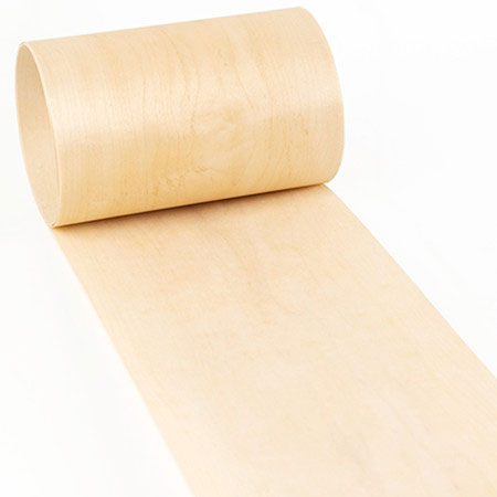 0.25mm thin fleece backed maple veneer
