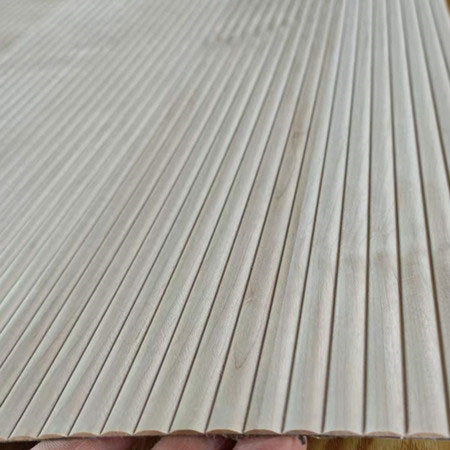 maple veneered wall panel