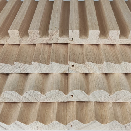 wood veneer wrapped fluted wall panel wood veneer wrapped fluted wall panel