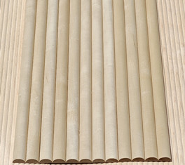 maple tambour cladding